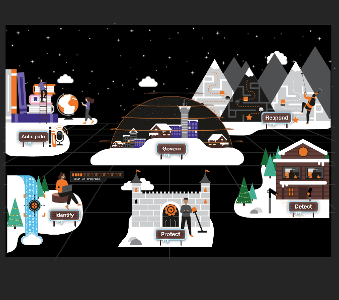 Orange Cyberdefense — AR New Year Storytelling — 1 / 4